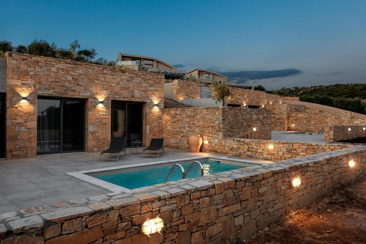 Fari Stone Villas Skála Marión Bagian luar foto