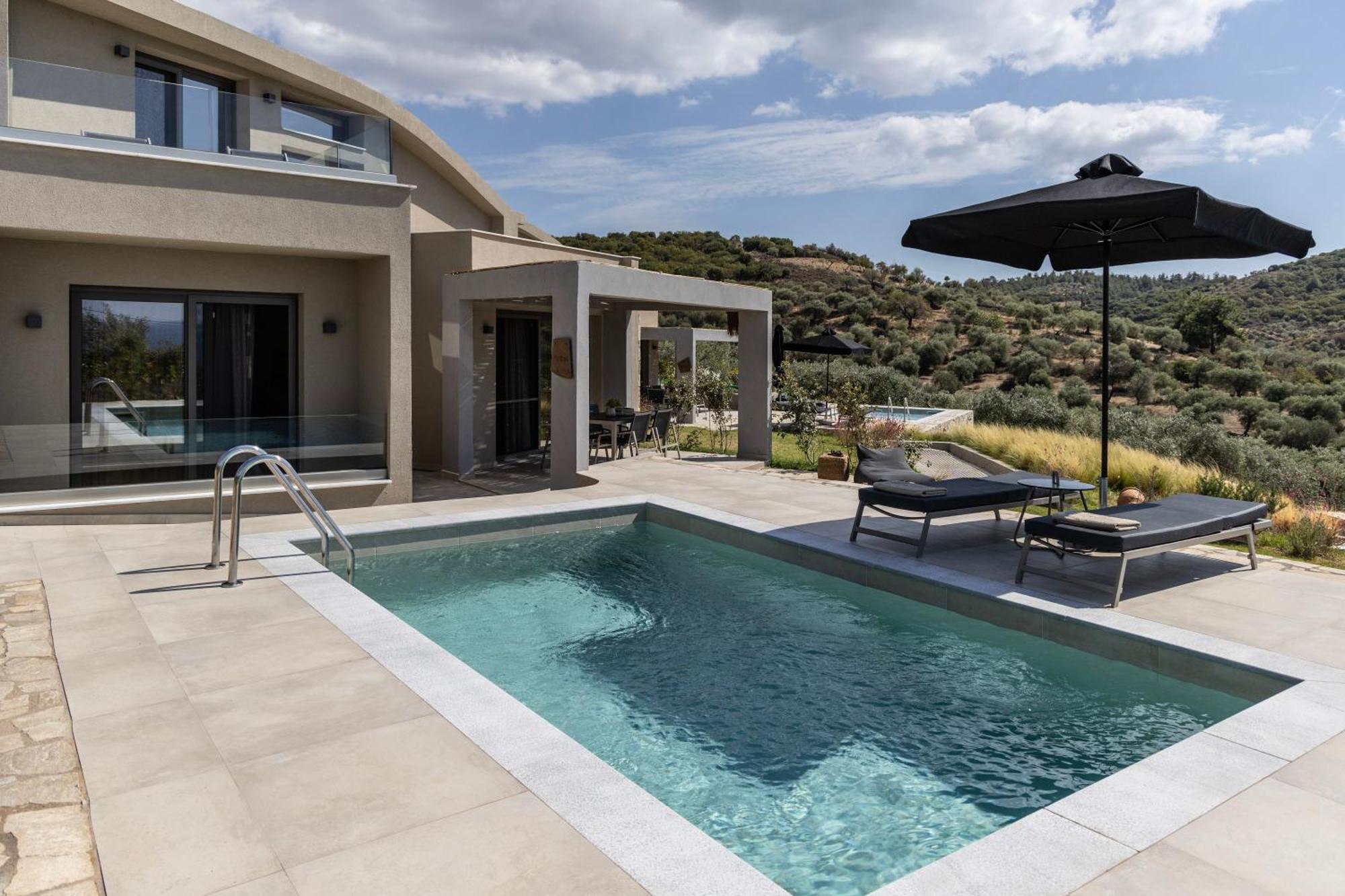 Fari Stone Villas Skála Marión Bagian luar foto