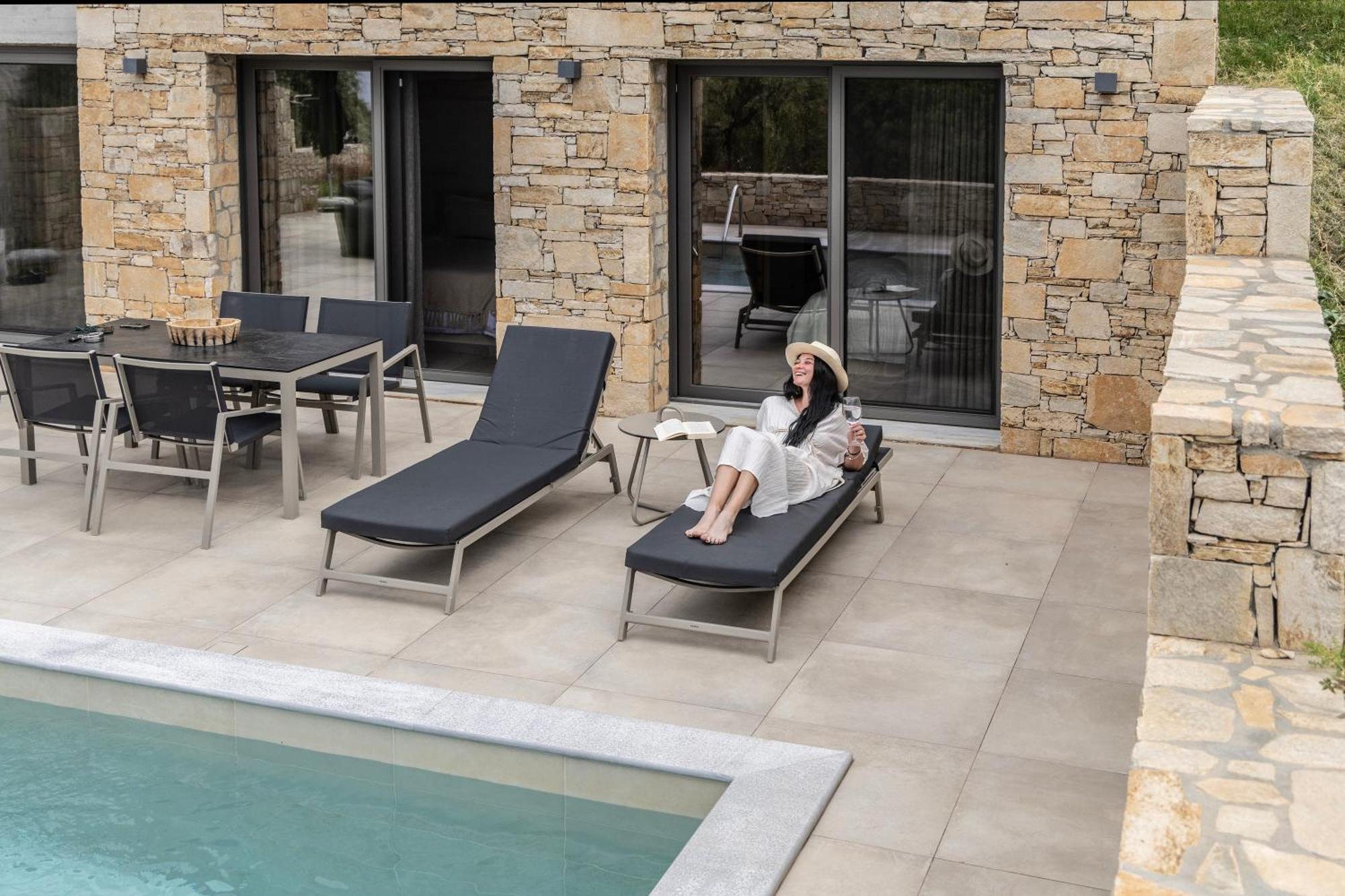 Fari Stone Villas Skála Marión Bagian luar foto