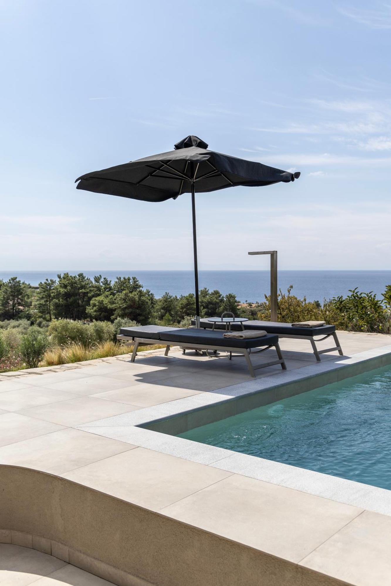Fari Stone Villas Skála Marión Bagian luar foto