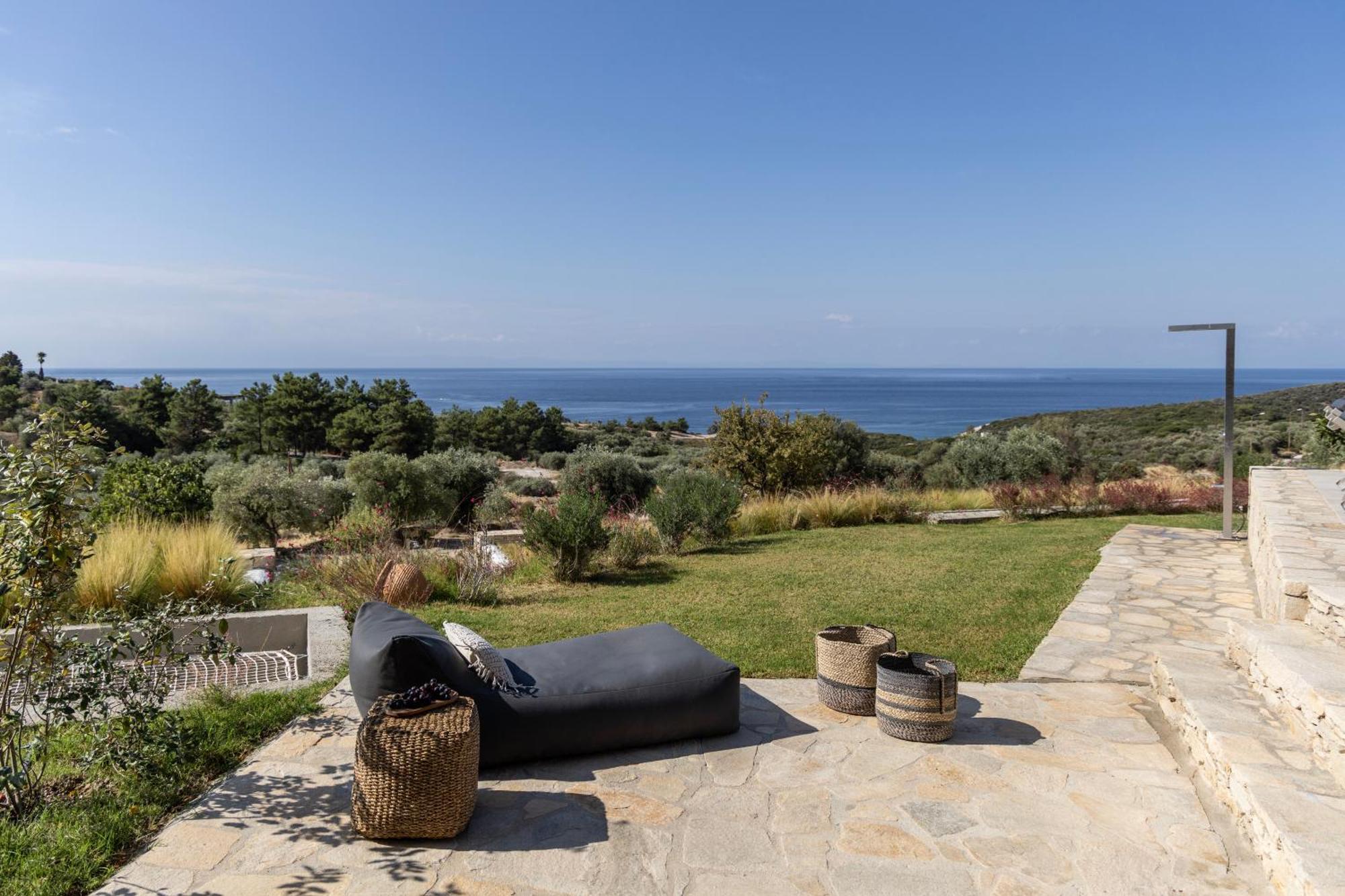Fari Stone Villas Skála Marión Bagian luar foto