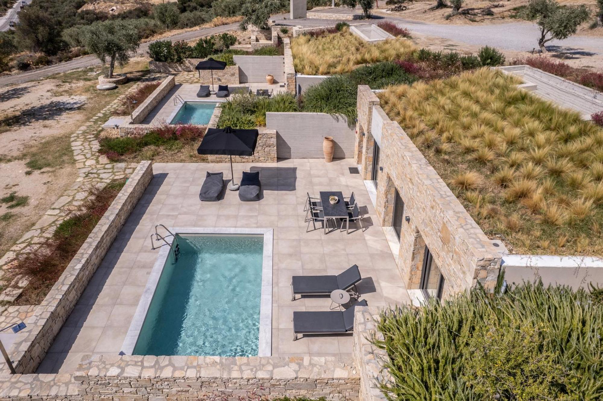 Fari Stone Villas Skála Marión Bagian luar foto