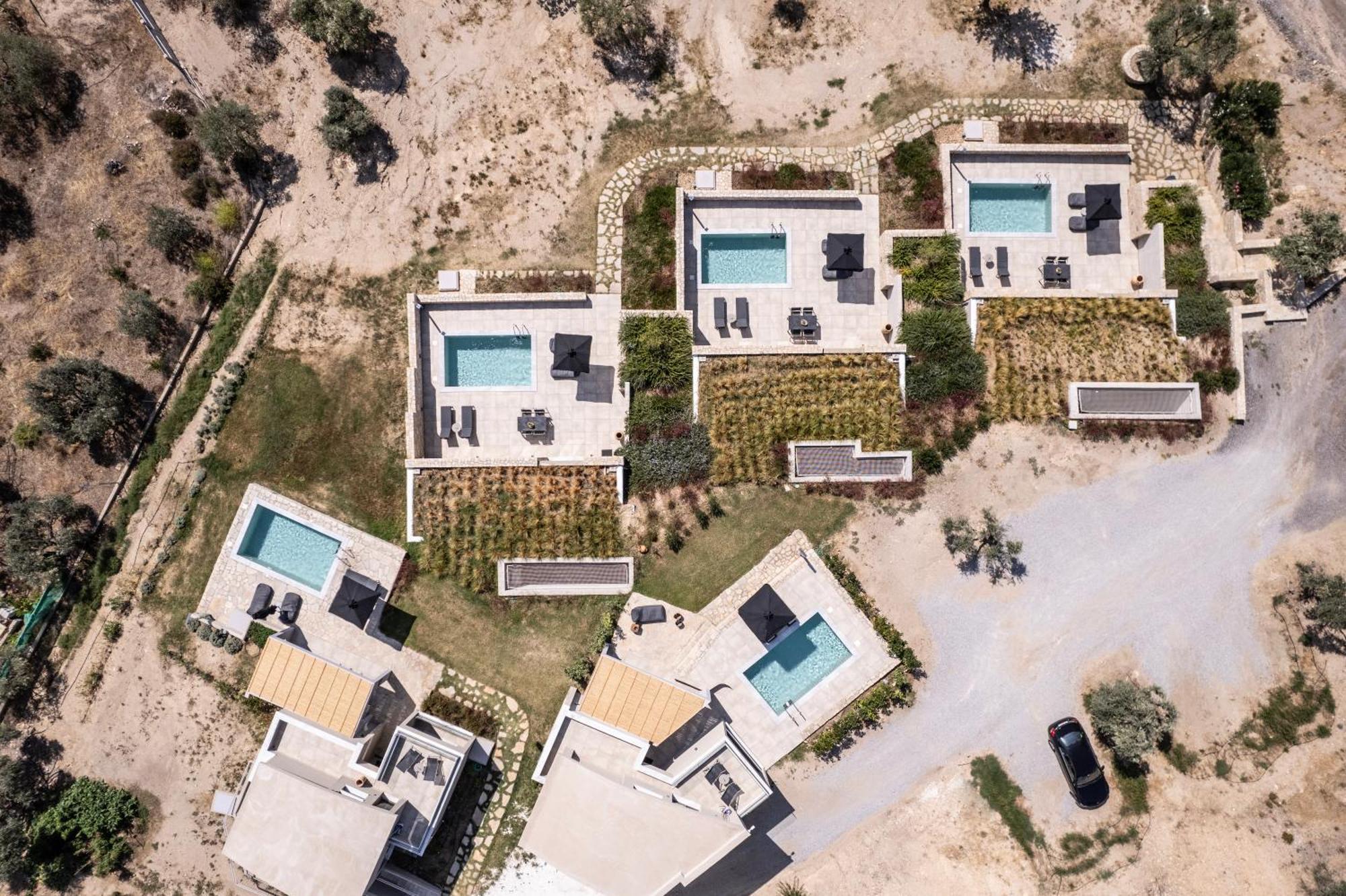Fari Stone Villas Skála Marión Bagian luar foto